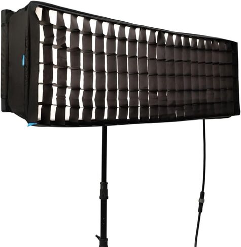 Nanlite Pavoslim 240cl 4x1' Rgbww LED Panel with Softbox and Eggcrate | 4x1' Rgbww 2700-7500K LED Panel, 260W, Cri 96/tlci 97, Lumenradio Crmx, V-Mount and AC Power in Kuwait