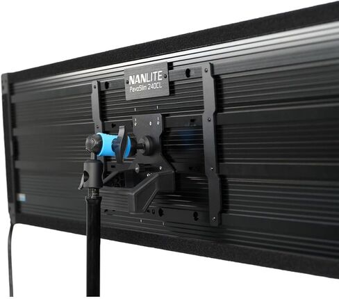 Nanlite Pavoslim 240cl 4x1' Rgbww LED Panel with Softbox and Eggcrate | 4x1' Rgbww 2700-7500K LED Panel, 260W, Cri 96/tlci 97, Lumenradio Crmx, V-Mount and AC Power in Kuwait