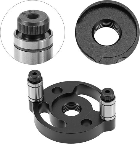 QWORK Self-Centering Doweling Jig, Straight Hole Guide for Precise Woodworking, with 6mm, 8mm, 10mm Bushings, Hole Puncher Locator in Kuwait