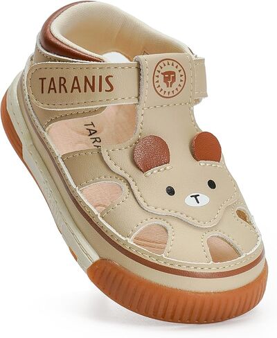 TARANIS Baby and Toddler Boys & Girls Summer Sneakers Lightweight Sandals Breathable Strap Athletic Running Squeak Shoes Prevention of Child Wandering in Saudi Arabia