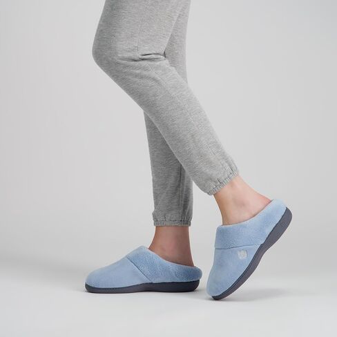 Isotoner Womens Terry Slip in Memory Foam Clog Ash Women's 7.5 - 8 M in Kuwait