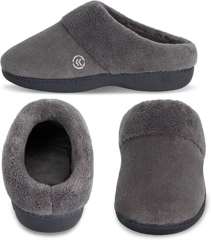 Isotoner Womens Terry Slip in Memory Foam Clog Ash Women's 7.5 - 8 M in Kuwait