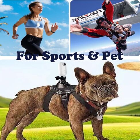 4K Mini Action Camera, Included 64GB, Wearable Camera with 360°Rotatable Clip & Magnetic Clip, 120 Minutes for Recording, for Lecture, Traveling, Pet Walking and Outdoors Activities JS-10B in Kuwait