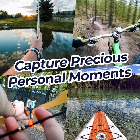 4K Mini Action Camera, Included 64GB, Wearable Camera with 360°Rotatable Clip & Magnetic Clip, 120 Minutes for Recording, for Lecture, Traveling, Pet Walking and Outdoors Activities JS-10B in Kuwait