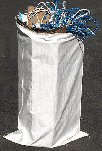 Sandbaggy Large Sandbags - Size: 25" x 40" - Thick Heavy Duty Contractor Bags, Heavy Duty Garbage Bags, Dumpster Bag, Construction Trash Bags, 6 mil (100 Bags) in Kuwait