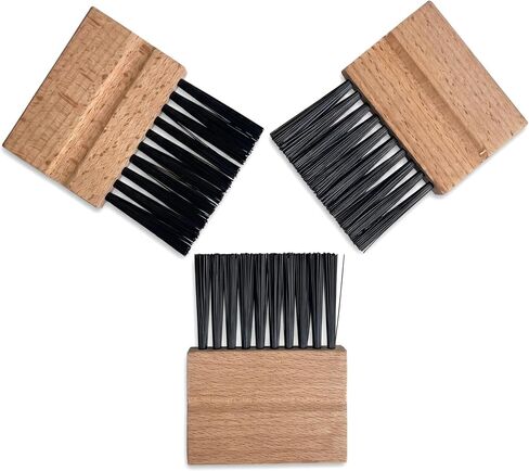 3pcs Heavy Duty Home Plate Brush with Plastic Handle – Baseball & Softball Field Equipment for Umpires, Coaches, and Groundskeepers in Kuwait