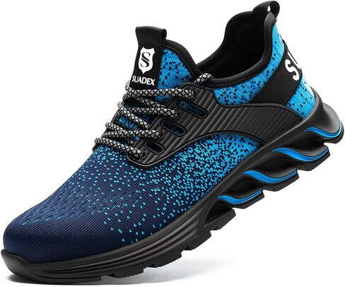 SUADEX Steel Toe Sneakers for Men Women Indestructible Work Safety Shoes Lightweight Comfortable Slip Resistant Composite Toe in Kuwait