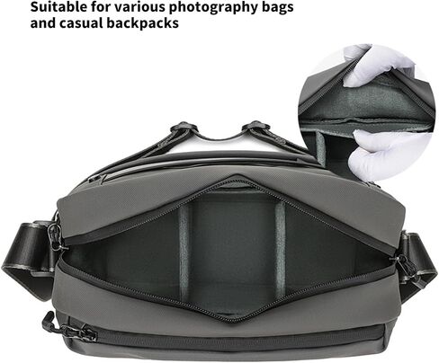 Shockproof Camera Storage Bag Removable Padded Insert Flexible Dividers Foldable for Equipment Protection in Kuwait