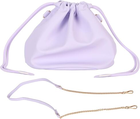 Dilwe Camera PU Leather Drawstring Pouch Bag, DSLR Camera Bag with Adjustable Strap for Traveling () in Kuwait
