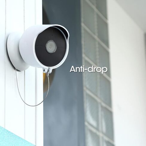 Wasserstein Anti-Theft Mount for Google Nest Cam Outdoor or Indoor, Battery - Made for Google Nest (2-Pack) (Camera Not Included) in Kuwait