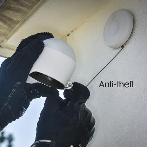 Wasserstein Anti-Theft Mount for Google Nest Cam Outdoor or Indoor, Battery - Made for Google Nest (2-Pack) (Camera Not Included) in Kuwait