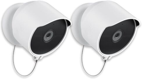 Wasserstein Anti-Theft Mount for Google Nest Cam Outdoor or Indoor, Battery - Made for Google Nest (2-Pack) (Camera Not Included) in Kuwait