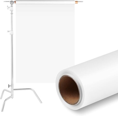 Selens Diffusion Paper Lighting Gel Diffuser Roll,59ftx47.2inch | Light Diffuser Sheet for Photo Studio Product Portrait Photography in Kuwait