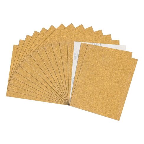 Hook and Loop Sandpapers (4.5" x 11"/114mm x 279mm) 16 Sheets, 320 Grits Sand Paper Aluminum Oxide Abrasives Sanding Sheets for Automotive Polishing, Metal Sanding, Woodworking in Kuwait