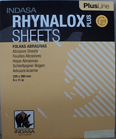 Indasa Plusline Rhynolox Plus Dry Sanding Sheets, 3A Series 320 in Kuwait