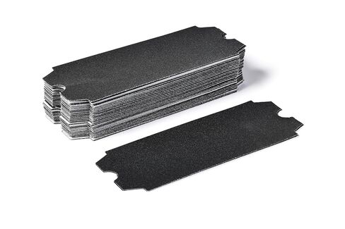 ToolPro 80 Grit Drywall Sanding Sheets 100-Pack - Precut Sandpaper for ToolPro Drywall Pole and Hand Sanders, Coarse Stock Removal on Walls and Ceilings in Kuwait