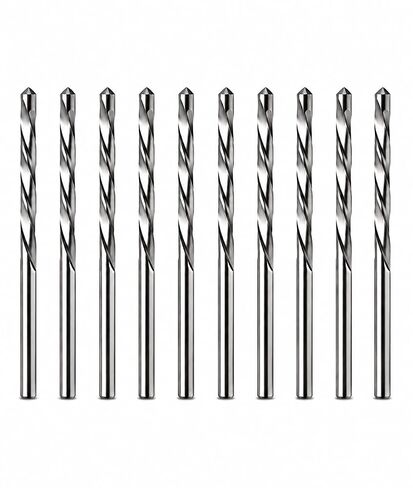 Drywall Cut Out Bit 1/4 Inch Guidepoint Rotary Router Tool Bit HSS Cutout Saw Bit Cut Bits for Gypsum Board-10Pcs in Saudi Arabia