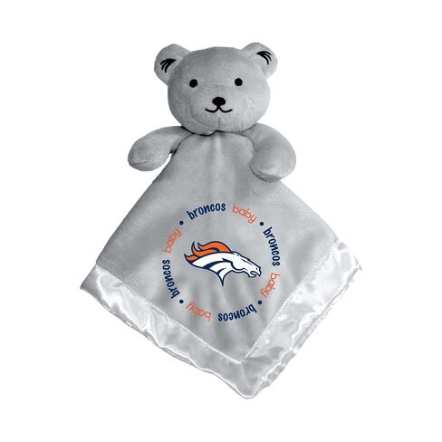 Baby Fanatic NFL Baby Security Blanket Bear Snuggle Toy for Newborn Boy Girl Unisex Stuffed Animal Officially Licensed- -Denver Broncos in Kuwait