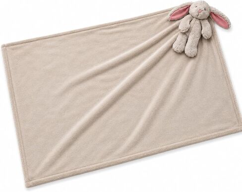 Plush Bunny Blanket XL 40 x 28 Inch Soft Microfiber Fleece Throw with Attached Plush Rabbit Keepsake Gift Box in Kuwait