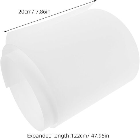 Didiseaon Flexible White Pvc LED Light Diffuser Panel with Uniform Glow for Hospitality Settings and Offices, Adjustable Diffusion Plate for Soft and Even Lighting in Lamp Shades in Kuwait