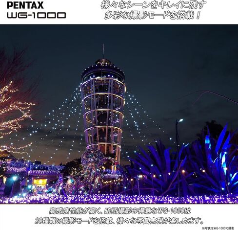 PENTAX WG-1000 Gray Waterproof Digital Compact Camera (Gray) in Kuwait