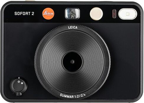 Leica SOFORT 2 Instant Camera – 100 Years of Leica Limited Edition, Hybrid Digital & Instant Print, Premium Design + 64GB MicroSD + Flexible Tripod + 2X Instant Film (2X 10 Pack) + More in Kuwait
