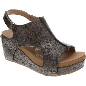 Very G Women's Women'S Isabella 3 Tooled Sandals - VGWS0139-CHOC 8 1/2 M in Kuwait