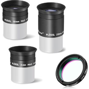 Alstar 1.25" UHC (Ultra High Contrast) Filter - Bundle with - Eyepiece Set Telescope Accessory Kit in Kuwait