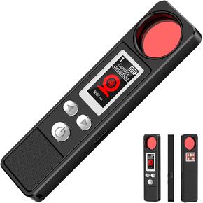Hidden Camera Signal Detector/WiFi Scanner Hidden Device Detector/Anti-Spy Camera Finder/GPS Tracker/Multiple Modes for Hotel, Bathroom, Office, Car Travel Security (Black/White) (Black) in Kuwait
