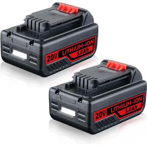 2-Pack 5.0Ah LB2X4020 Replacement for Black and Decker 20V Battery LBXR2020 LBX4020 LB2X4020-OPE Compatible with Black and Decker Battery Tools with LED Indicator in Kuwait