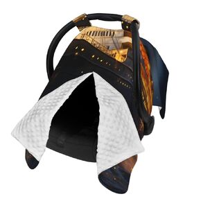 Titanic Cruise Ship Voyage Baby Car Seat Cover & Breastfeeding Nursing Cover - Breathable Stretch Fabric Multi-Use Nursing Cover for Breastfeeding in Kuwait