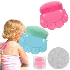2 Pack Kids Sunscreen Applicator with Protective Case and Cleaning Pad | Sunblock Brush Set with Protective Case,Designed as a Sun Lotion Applicator for Applying Sun Cream at the Beach,Pool and Park in Saudi Arabia