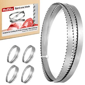 65-Inch Meat Band Saw Blades 4TPI (5 Pack) for Cutting Fresh Meat, Compatible with Avantco-EMBS65SS KWS-B-210 Vevor-JG-210/JG-210C/HR-250, 65" x 5/8" x 0.02" in Saudi Arabia