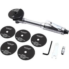 Long Handle Pneumatic Cut Off Tool 3-inch 18000RPM Air Cut-Off Tool Extended Cutting Tool (with 6 Cutting Blades) in Kuwait
