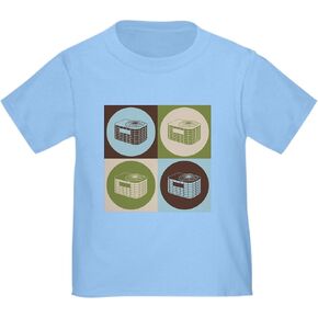 CafePress HVAC Pop Art Toddler T Shirt Cute Toddler Graphic Tee, 100% Cotton in Saudi Arabia