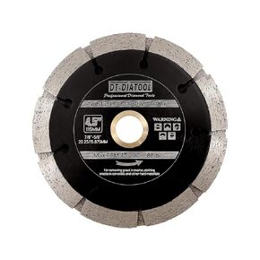 DT-DIATOOL Sandwich Tuck Point Blade - 4-1/2 Inch Mortar Raking Crack Chaser Dual Diamond Blade 7/8"-5/8" Arbor for Mortar Removal,Grout Concrete Asphalt Surfaces Repair,Masonry Brick Stone Cutting in Kuwait