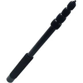 5-Section Extendable Selfie Stick, 61 in Aluminum Alloy Camera Boom Pole, 6.6 lbs / 3 kg Load Capacity, Anti-Slip Grip, Compatible with Insta360 Camera, 1/4" Threaded Mount in Saudi Arabia