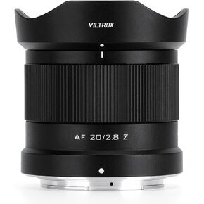 VILTROX 20mm f2.8 FE for Sony, AF 20mm f/2.8 FE Lens for Sony E | AF 20/2.8 FE Wide Angle Lens for Sony e Mount a6000 a6100 a6300 a6400 a6500 a6600 ZV E10 FX30 A6700 ZV E10II in Kuwait