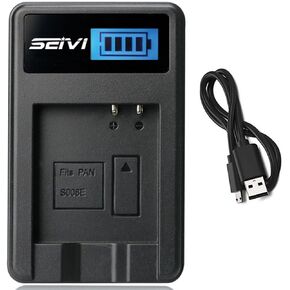 Battery Charger for Panasonic SDR-SW20, SDR-SW21, SDR-SW28 Camcorder in Kuwait