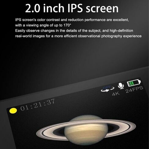 HD 20MP WiFi Electronic Eyepiece Fit For Astronomical Telescope w/ 2" Micro Screen in Kuwait