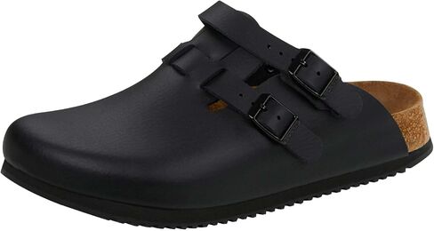 Birkenstock Kay Super Grip Leather Black - Professional Shoes for Women & Mens US M in Kuwait