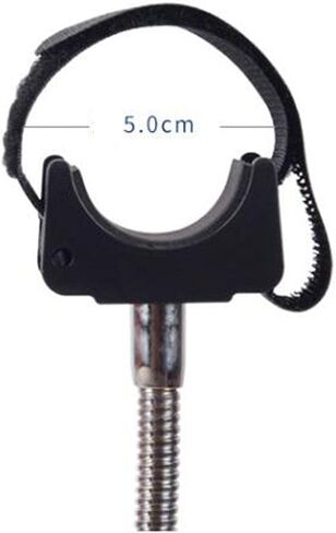 Qianly Flashlight Mount Clip Holder Bike Handlebar Grip Stand Tripod Easy Installation Brackets Fishing Lamp Mount Clamp for 20mm to 50mm Torch in Kuwait