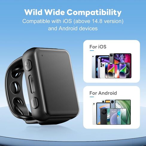 True Touch Scrolling Ring: End Finger Strain! Wireless Remote for Comfortable TikTok, Video & Page Control on iPhone/iPad/Android (Portrait/Landscape) in Kuwait