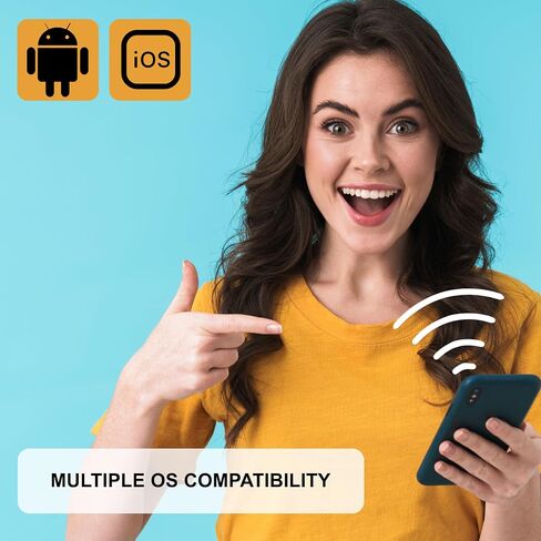 CamKix Camera Shutter Remote Control with Bluetooth Wireless Technology - Create Amazing Photos and Videos Hands-Free - Works with Most Smartphones and Tablets (iOS and Android) in Kuwait