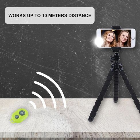 CamKix Camera Shutter Remote Control with Bluetooth Wireless Technology - Create Amazing Photos and Videos Hands-Free - Works with Most Smartphones and Tablets (iOS and Android) in Kuwait