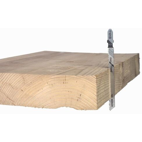 Bosch T308B 5 pc. 4-5/8 in. 12 TPI Extra Clean for Wood T-Shank Jig Saw Blades in Kuwait