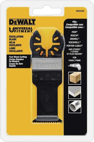 DEWALT Oscillating Tool Blade, Fast Cutting, Wood (DWA4206) in Kuwait