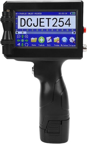 FTVOGUE Handheld Inkjet Printer, Portable Mini Printer with HD Touch Screen, Smart CPU for Printing Barcodes on Various Materials in Kuwait