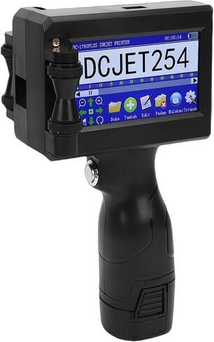 FTVOGUE Handheld Inkjet Printer, Portable Mini Printer with HD Touch Screen, Smart CPU for Printing Barcodes on Various Materials in Kuwait