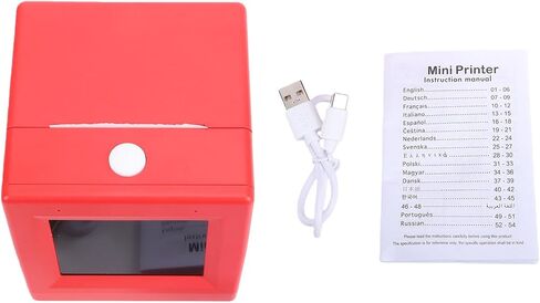 Sticker Printer, AI Voice Control 2.4G WiFi Sticker Maker Rechargeable Portable Print Pod with Precise Auto Cutting for DIY Crafts Labels Gifts Photo Printing in Kuwait